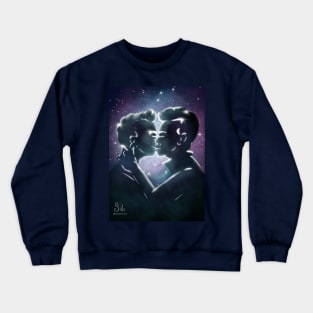 kiss the stars Crewneck Sweatshirt